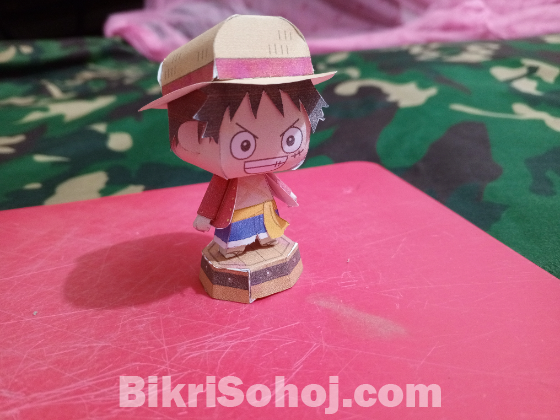 Luffy paper craft